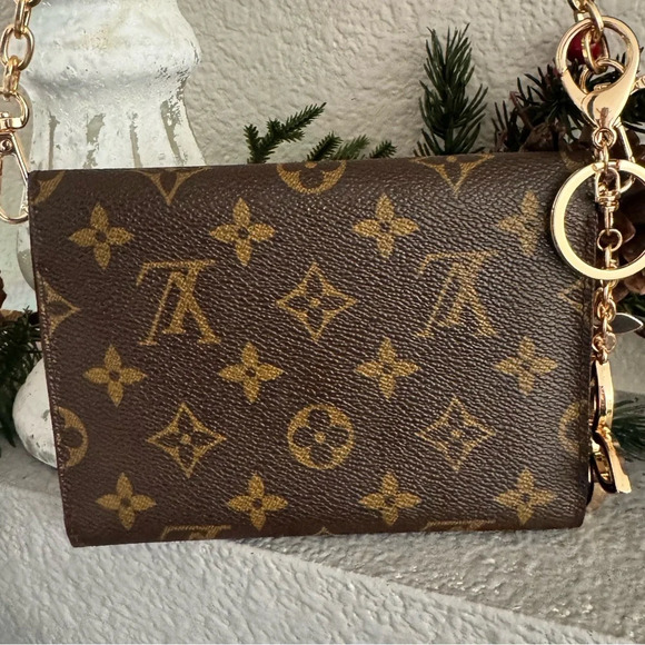 Louis Vuitton Monogram Porte Tresor Etui Papiers Trifold Wallet converted - Picture 4 of 16